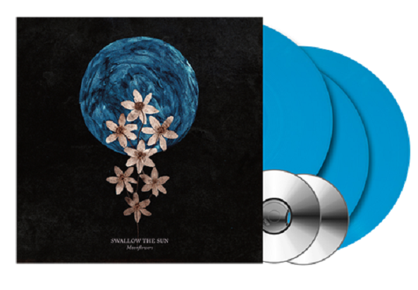 Swallow The Sun - Moonflowers. Ltd Ed. Deluxe Blue 3LP/2CD Box Set.